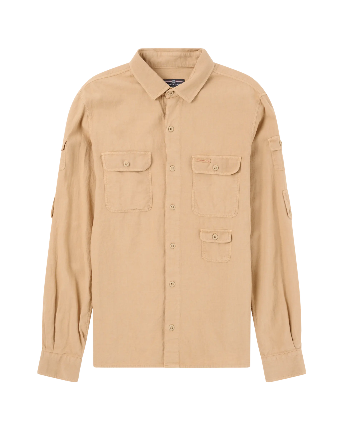 Amundsen Traveller's Linen Shirt Khaki