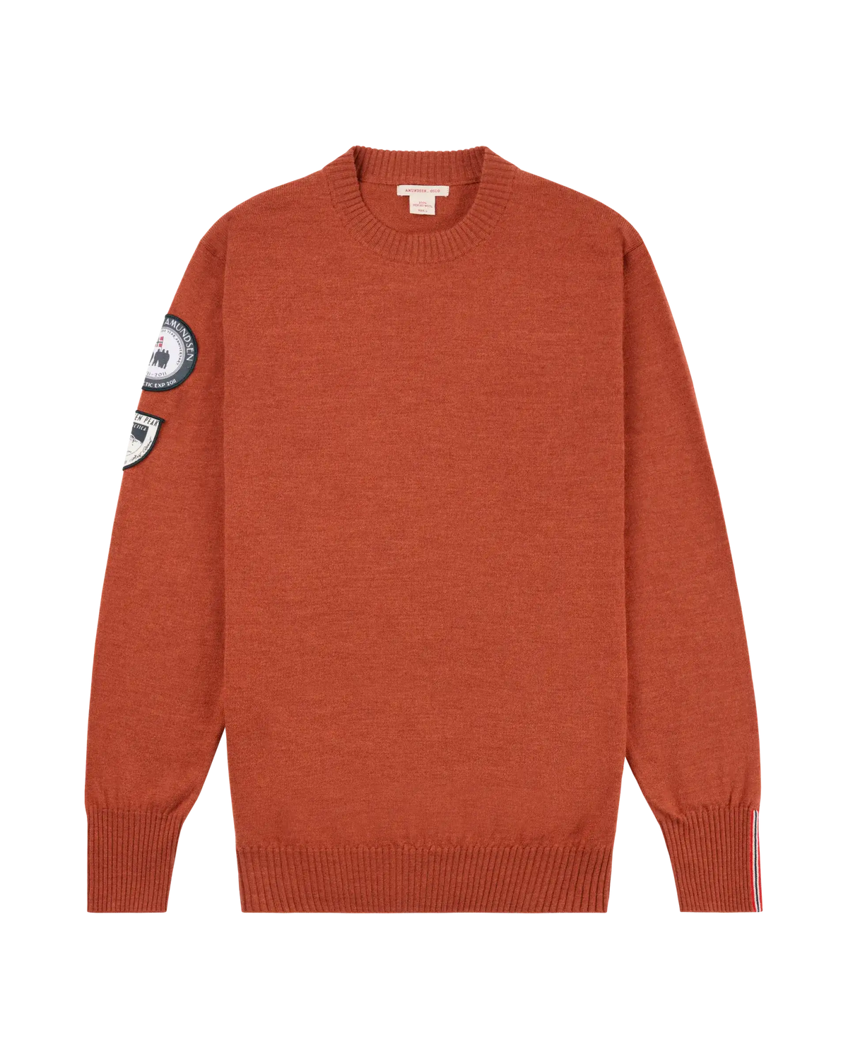 Amundsen Men's Peak Crewneck Terra Red