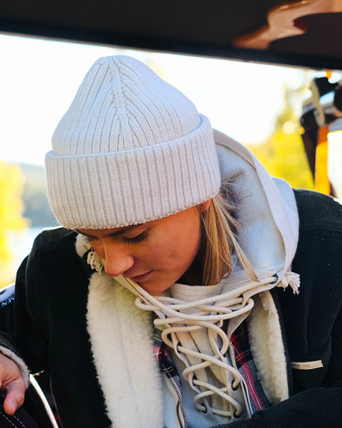Women's Laced Boiled Hoodie