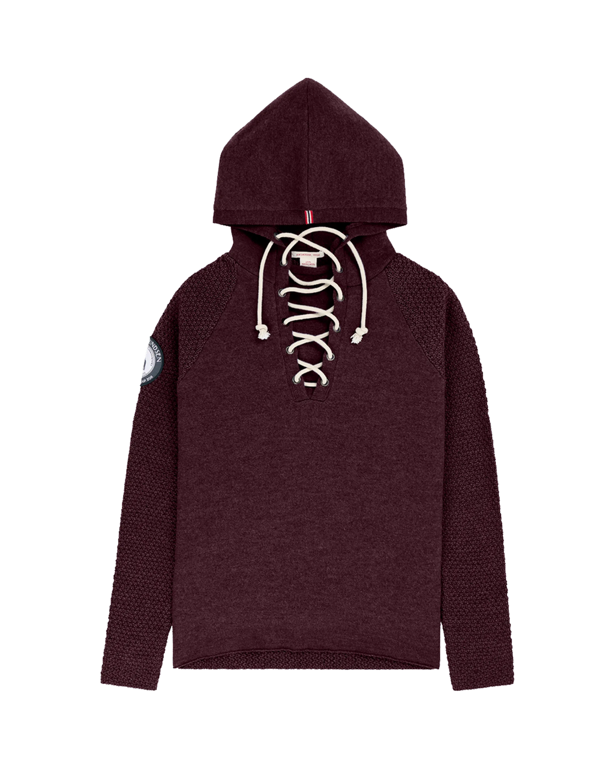 Women's Laced Boiled Hoodie Heather