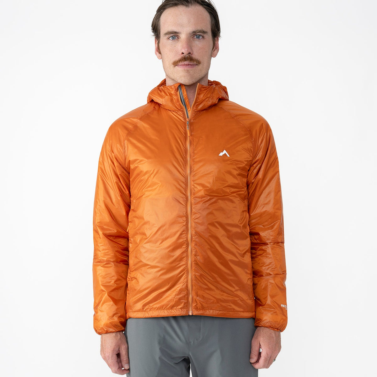 Strafe Outerwear Men's Ultralight Aero Hooded Insulator Amber