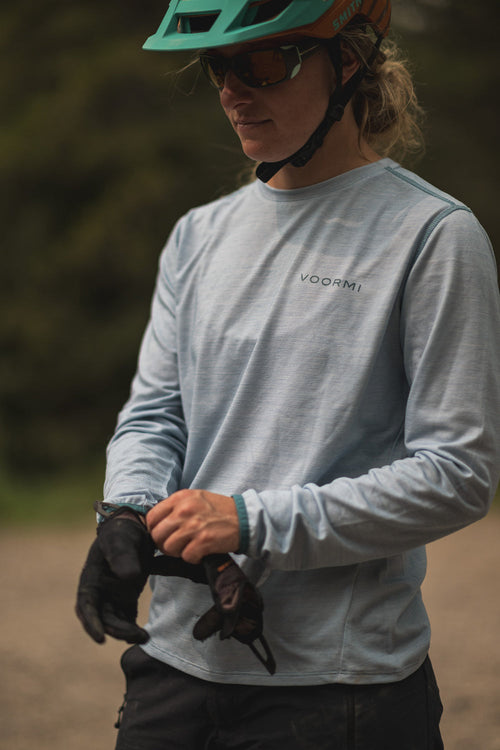 Women's Long Sleeve Tech Tee Tourmaline