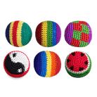 Novelty Brands Extreme Retro Hand-Knitted Kick Pouch Footbag