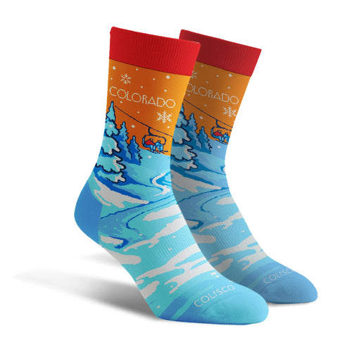 COLISCO Unisex Crew Socks Gondola