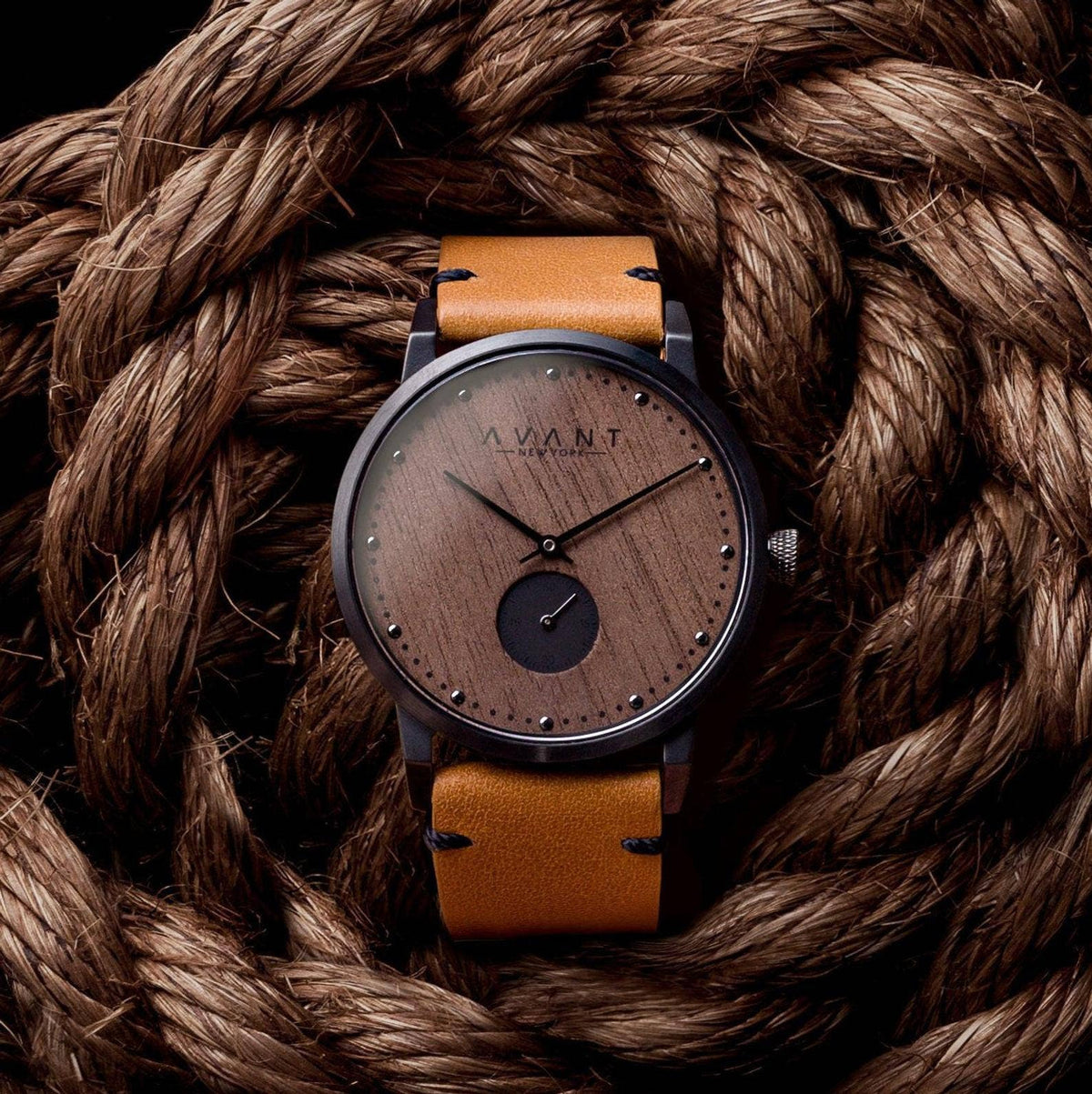 AvantWood New York - Ardent Black - Men's Watch