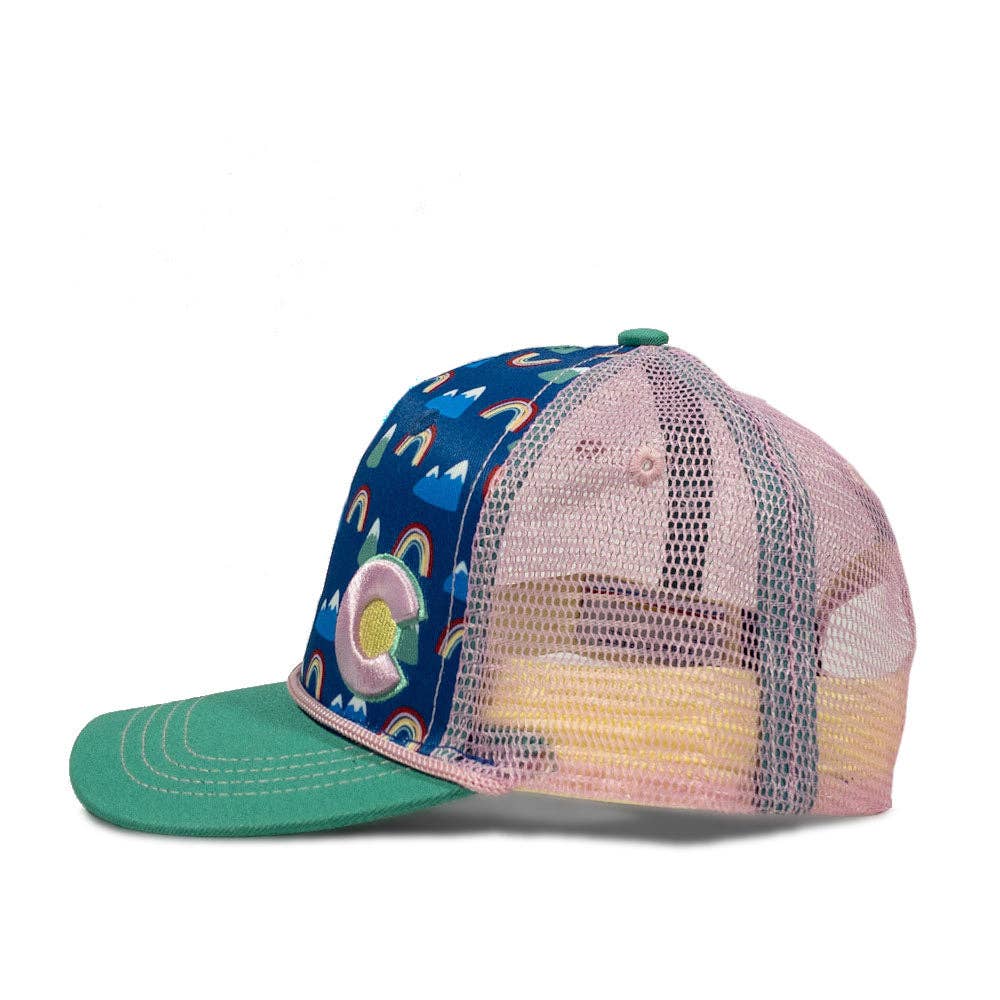 Kids' Mountain Rainbow Trucker