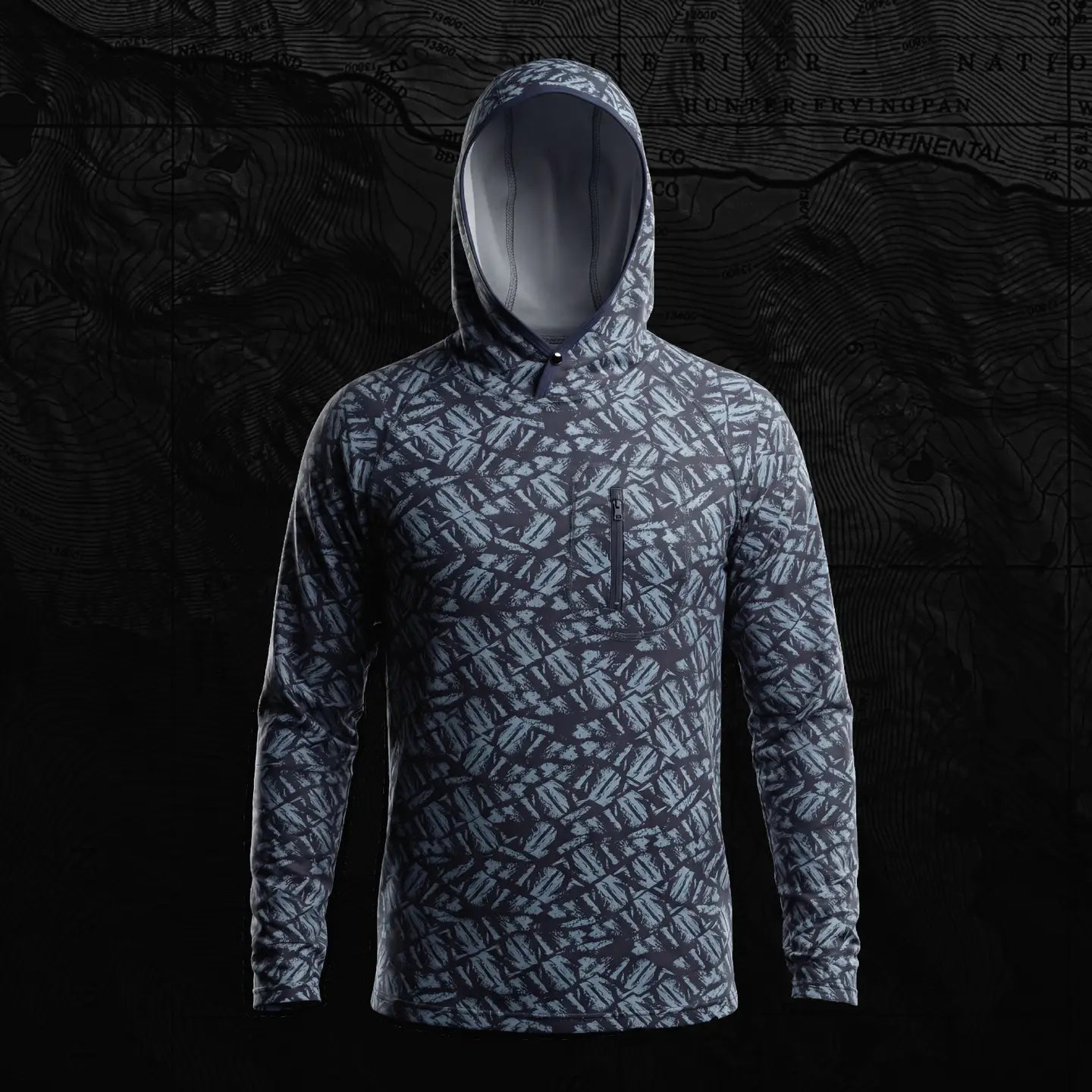 Party Ski Sun Hoodies Mt Elbert Abstract
