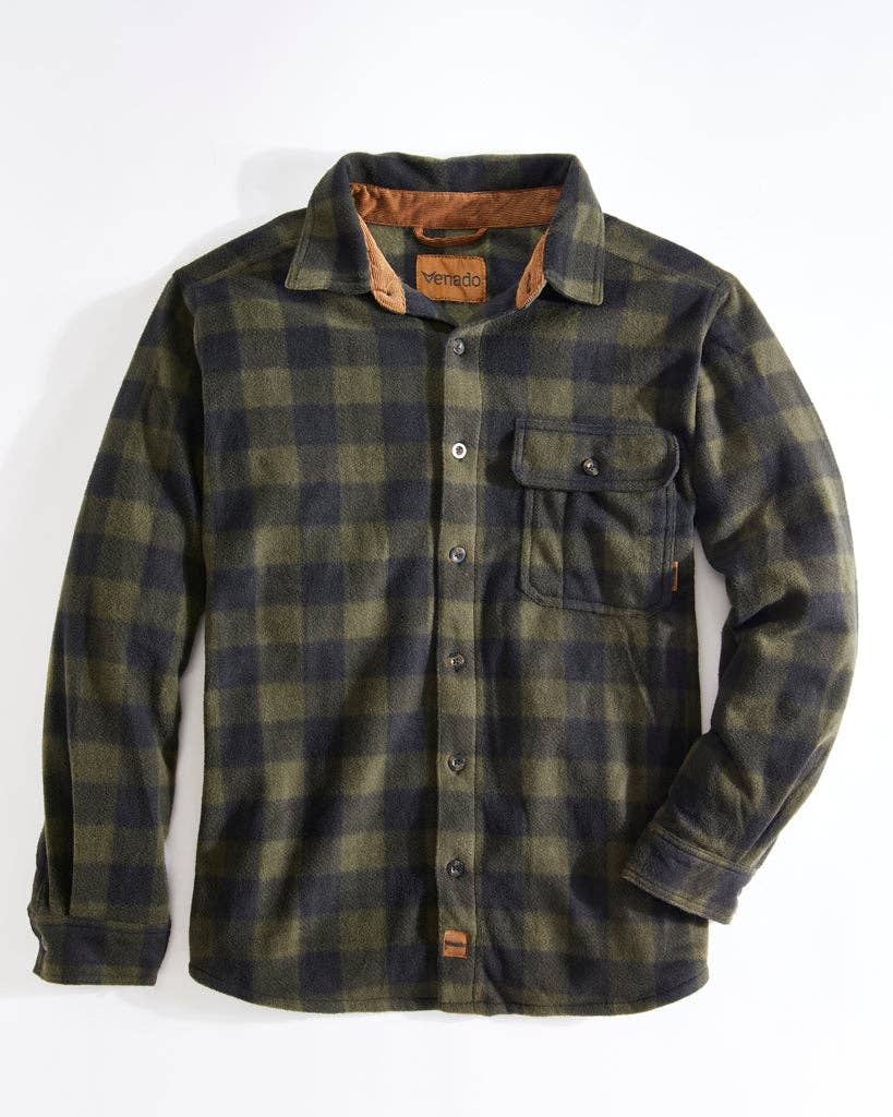 Bonfire Fleece Shirt Woodland