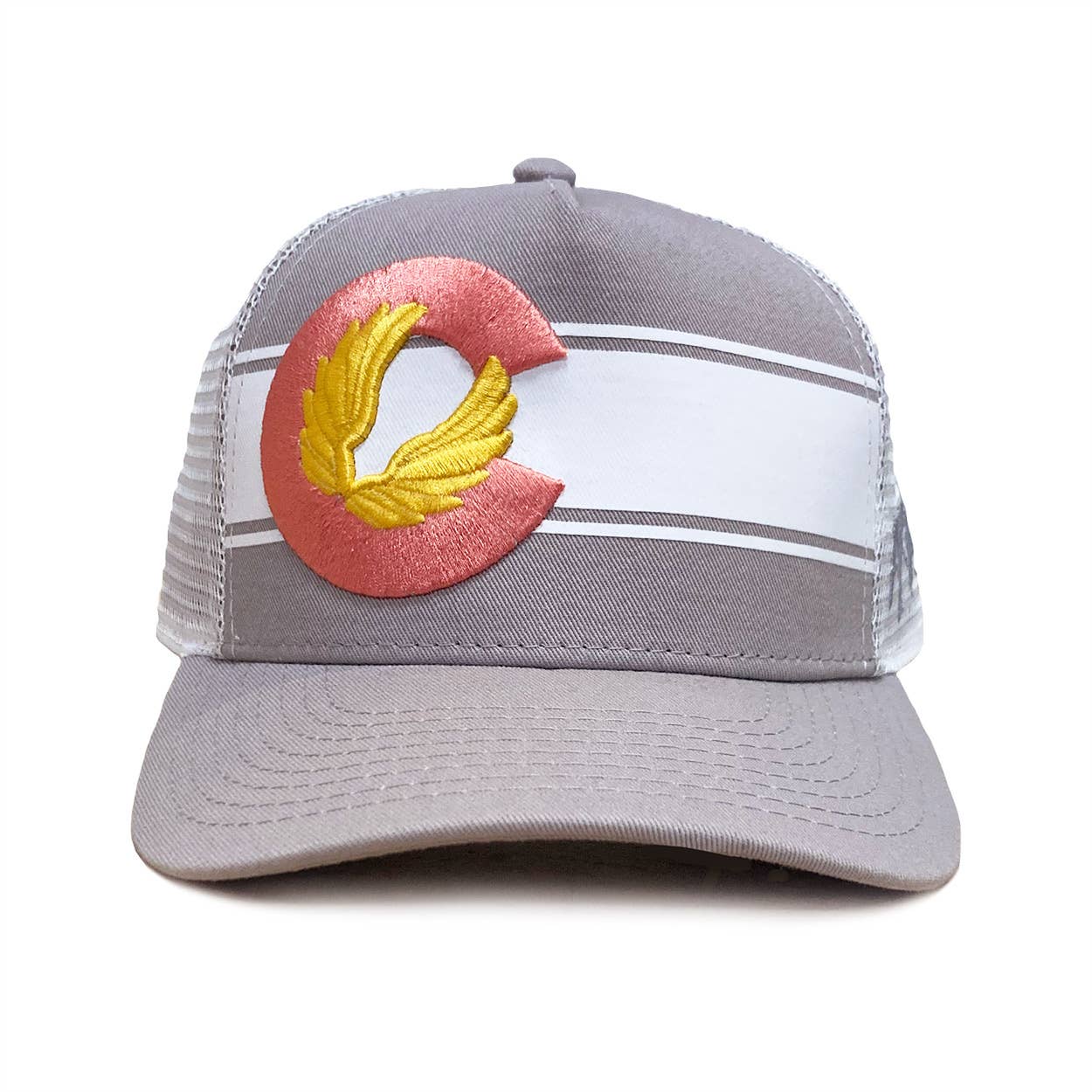 KIDS Colorado Flag Hat - Gray