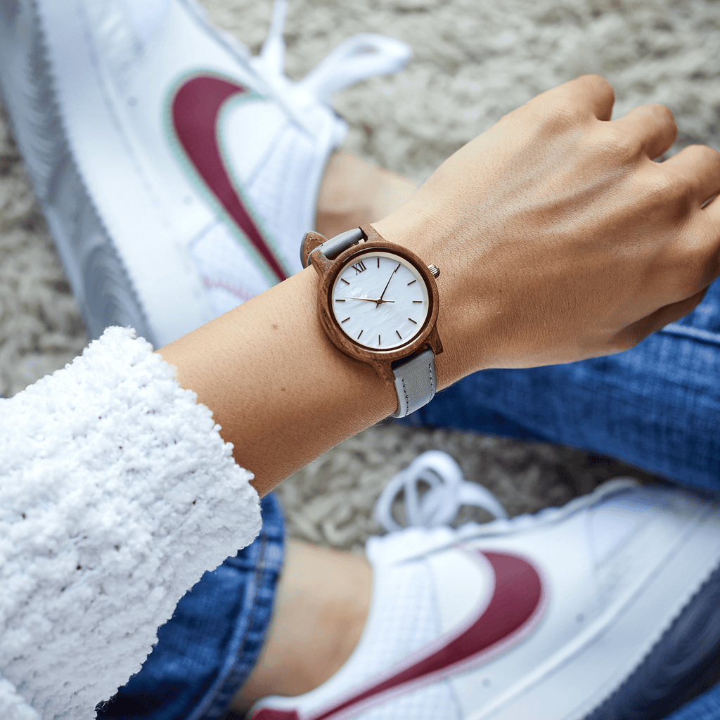 Aurora - White Rose - Women's Watch