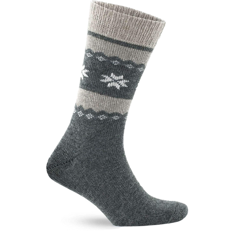 Alpaca Socks Snowflake