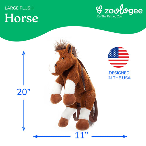 20" Plush Animal Backpack