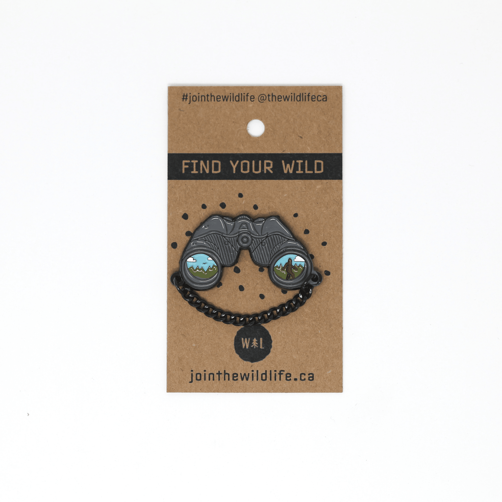 Binocular with Sasquatch Merit Pin