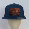 The Great Outdoors | mountain scape leather patch hat