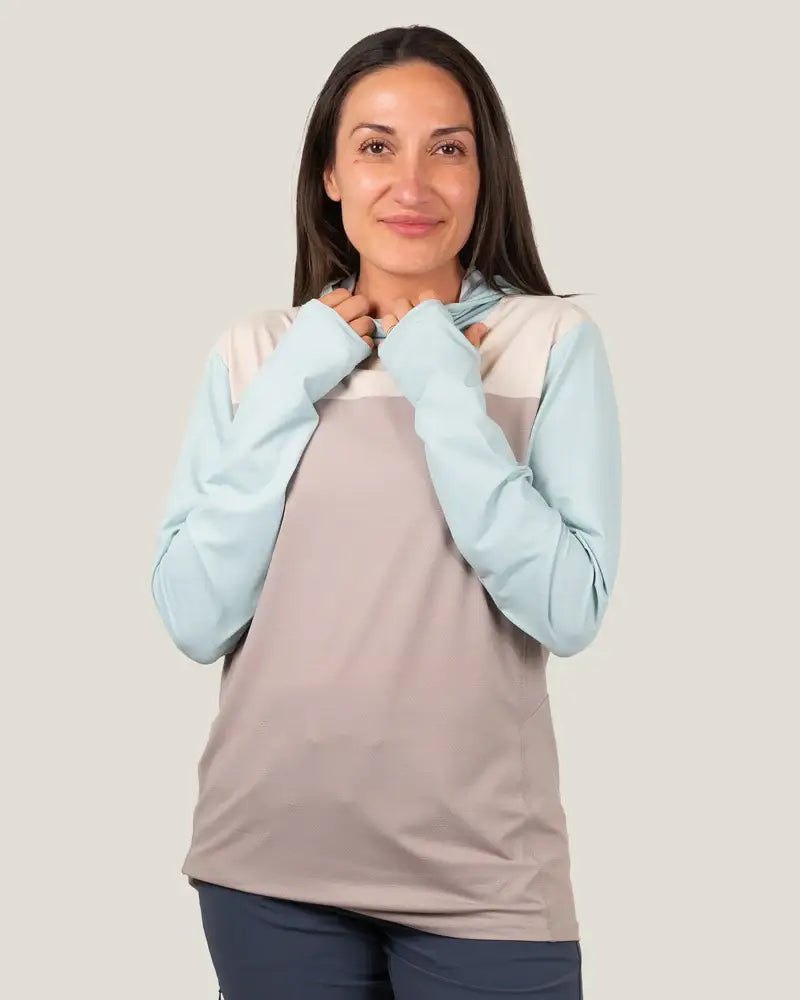 Women's Recycled Ascent UPF50 Sun Hoodie