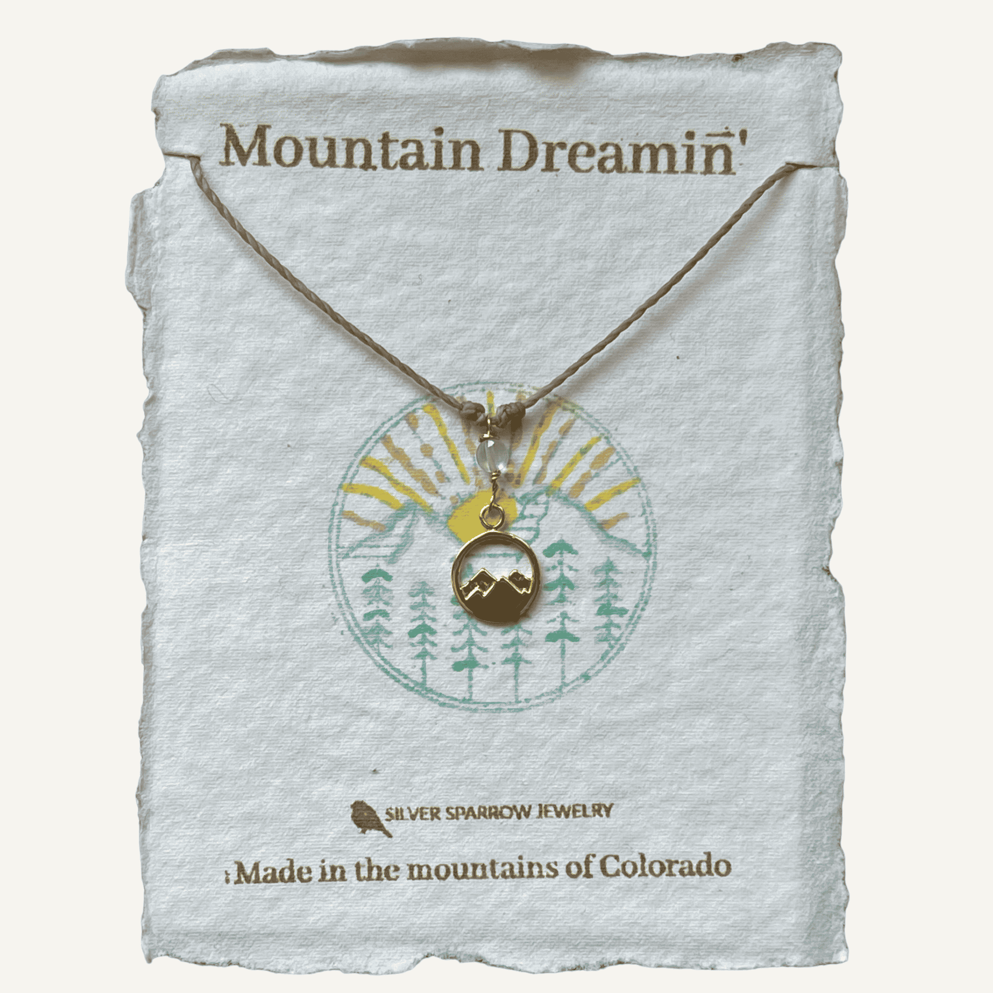 Silver Sparrow Jewelry Mountain Dreamin - Gold