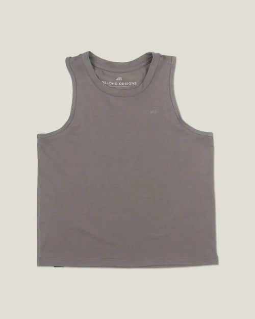 Women's High Country Crop Top Granite