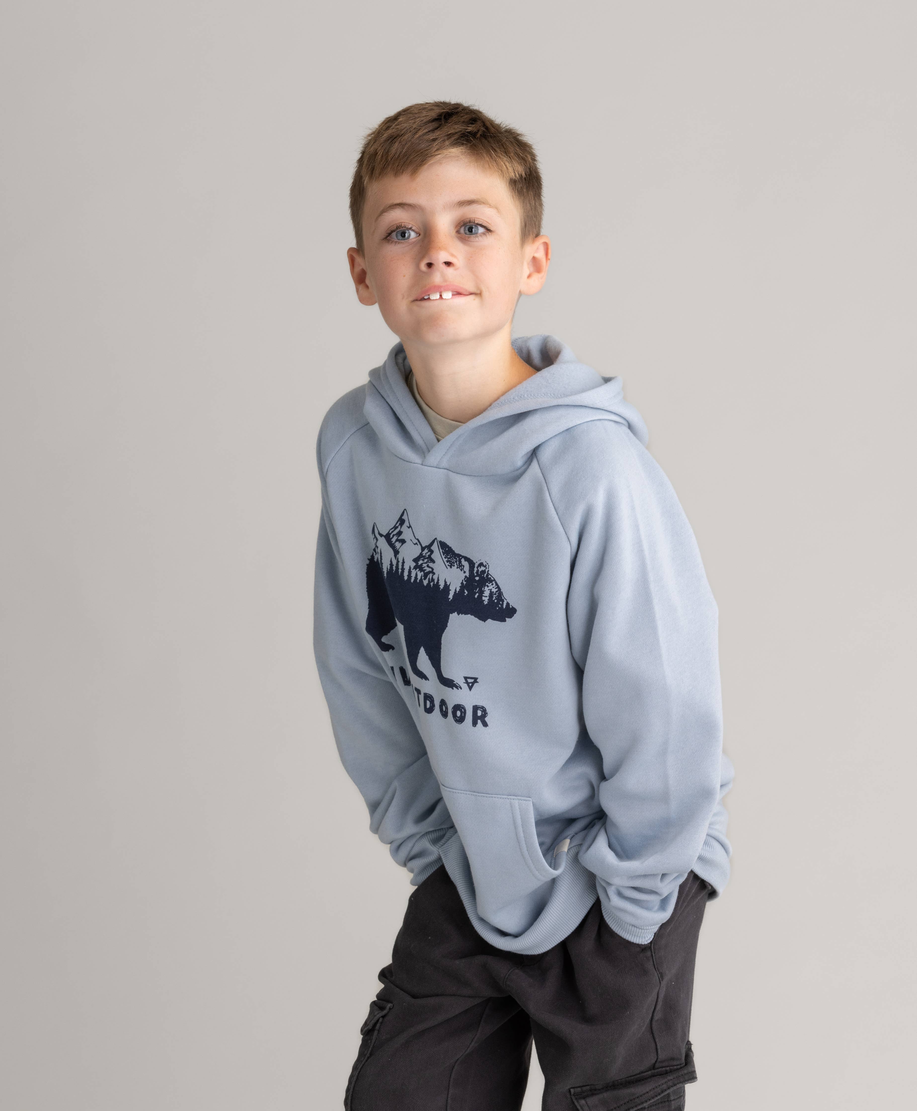 Boys Graphic Pullover Hoodie