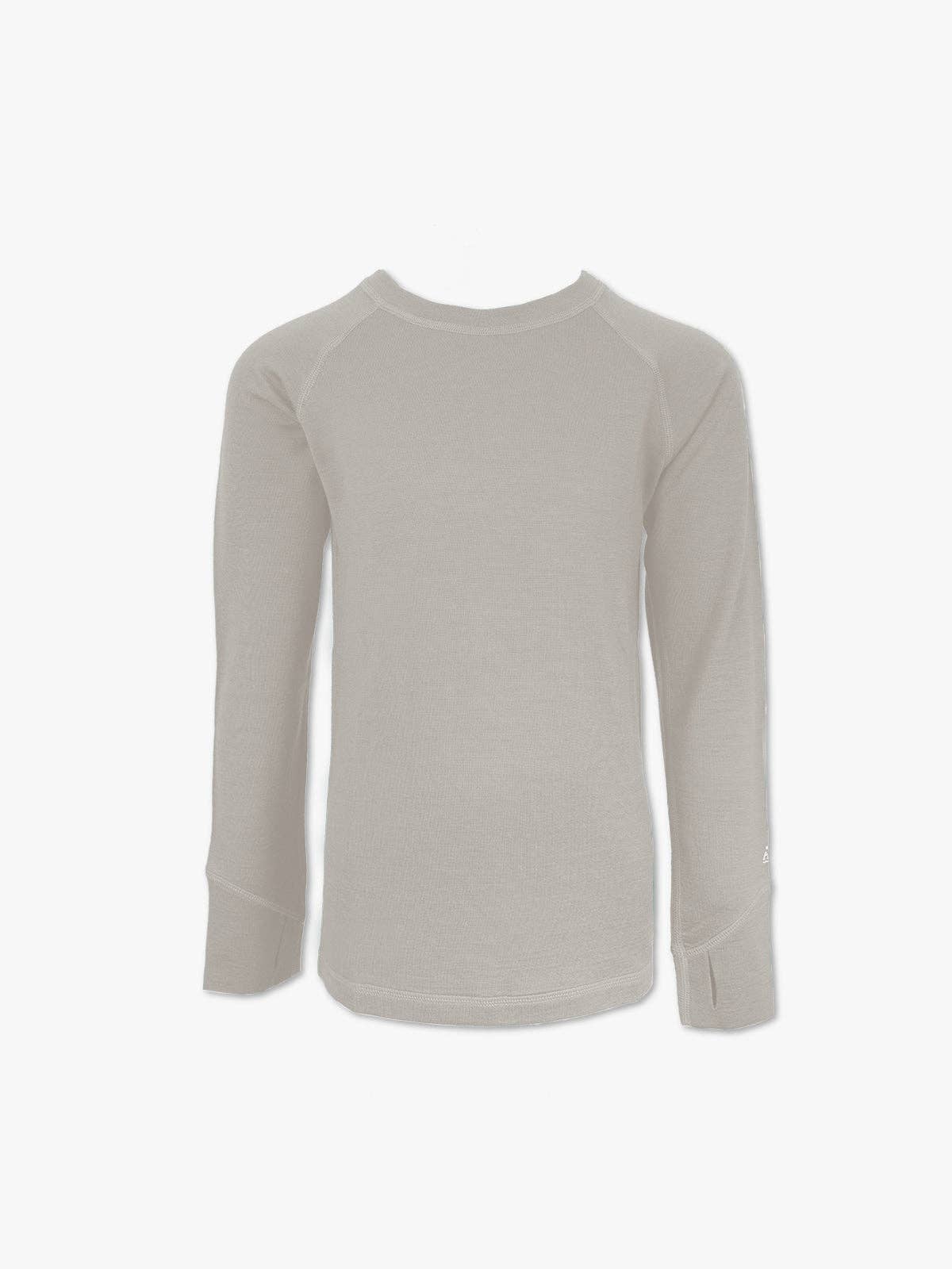 Kids Merino Baselayer Long Sleeve trail dust
