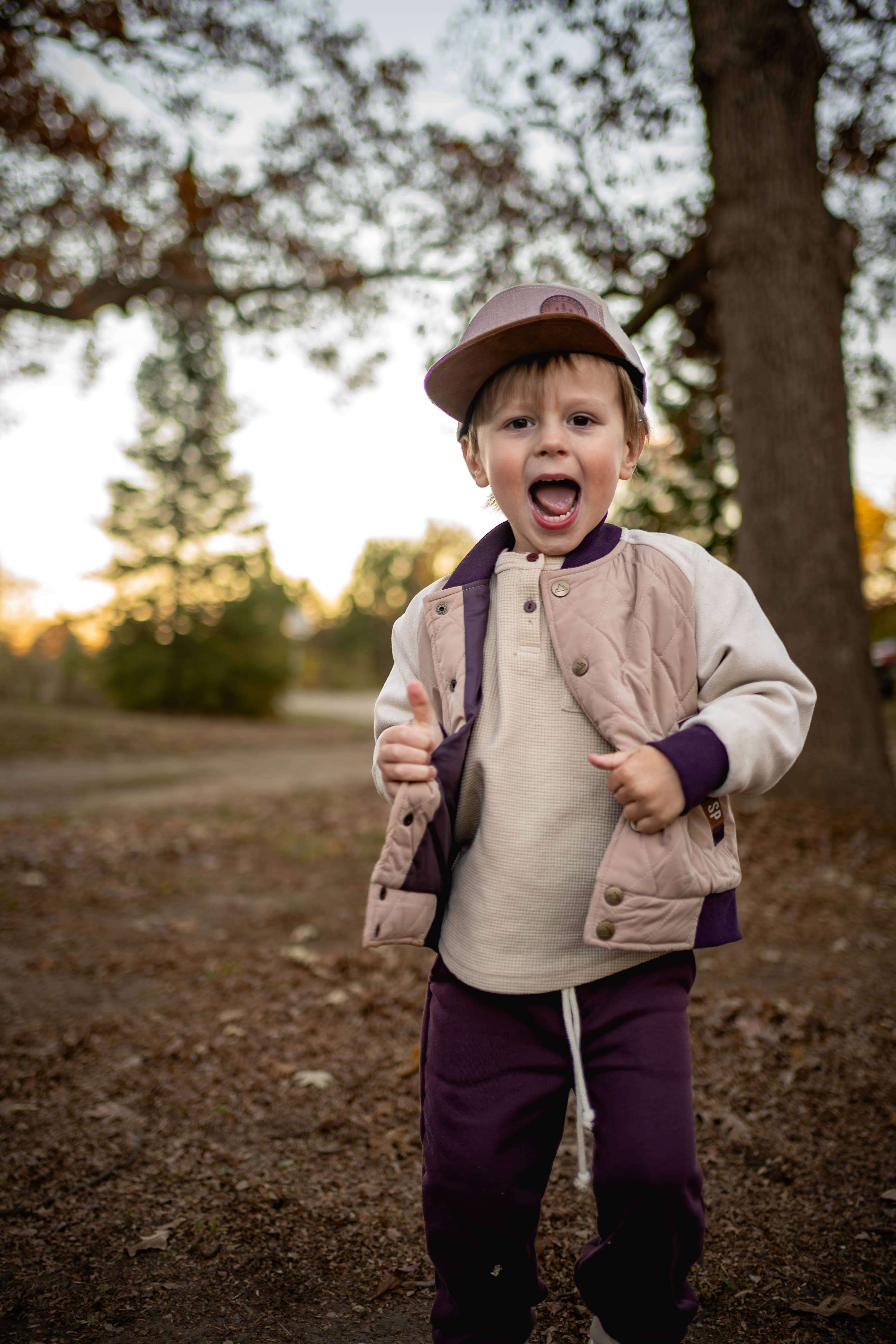 Sand and Peak Clay & Plum Bomber