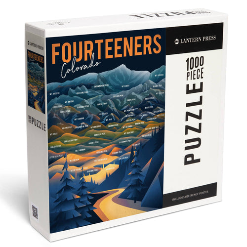 Steamboat Jigsaw Puzzles Colorado Fourteeners 1000 Pieces