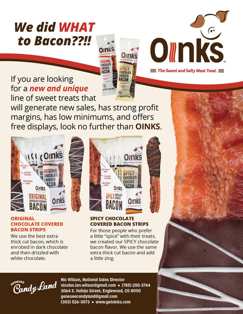 Handcrafted Chocolate Covered Bacon
