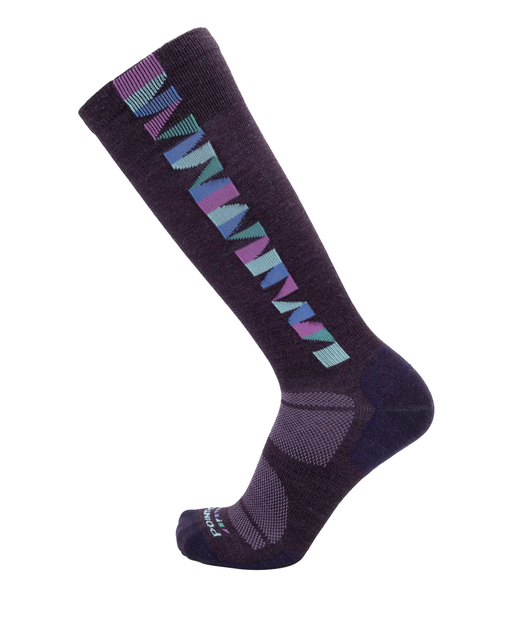 Point6 Mosaic Ultra Light Sock Bordeaux OTC