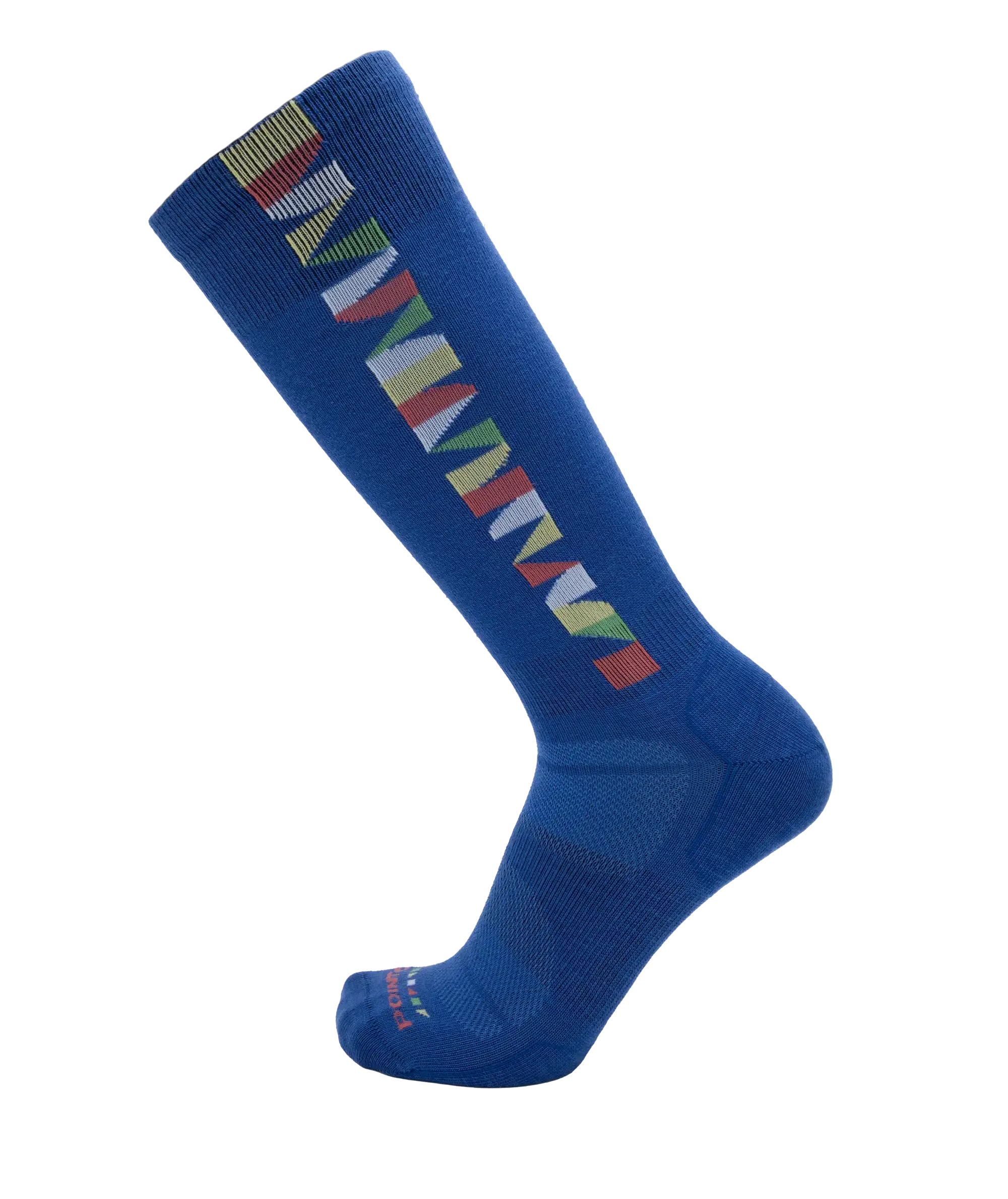 Point6 Mosaic Ultra Light Sock Blue OTC
