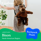 The Petting Zoo 20" Plush Animal Backpack