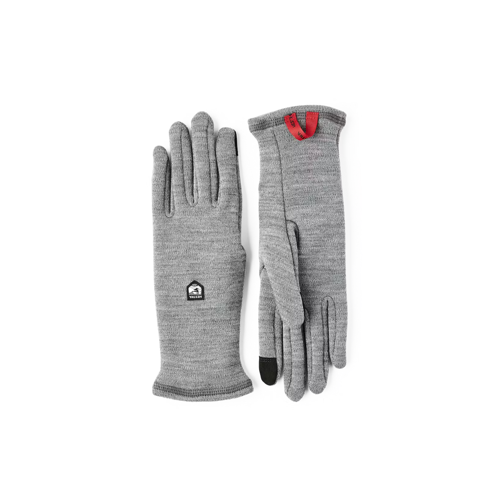Gravita Merino Liner - 5 finger Grey Unisex