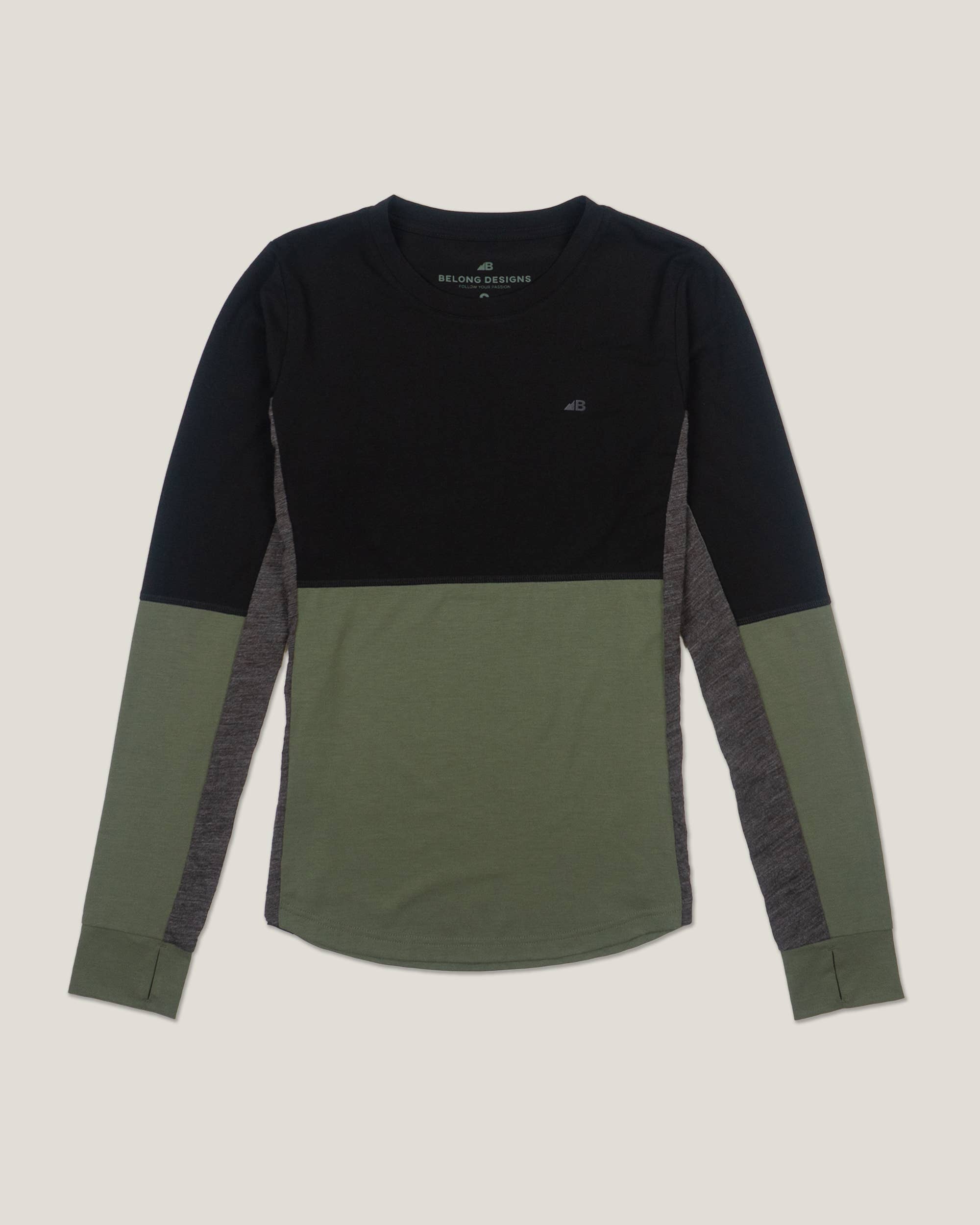 Women's Dyer Tek Long Sleeve Pine Flume