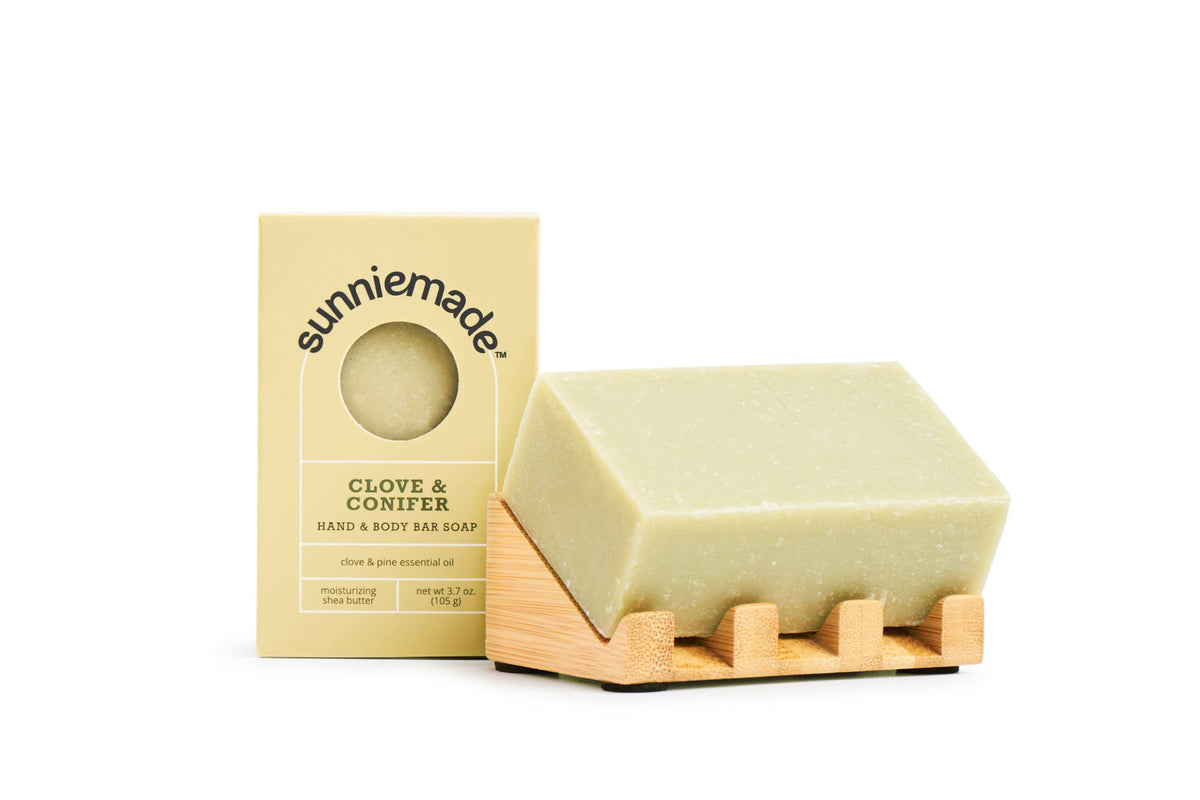 Bamboo Waterfall Soap Dish