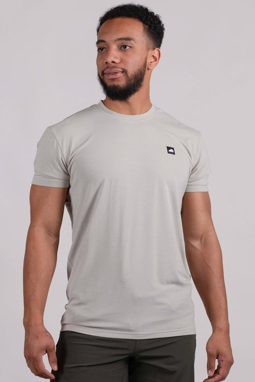 Men's Mountain Traverse Tek Tee Beige