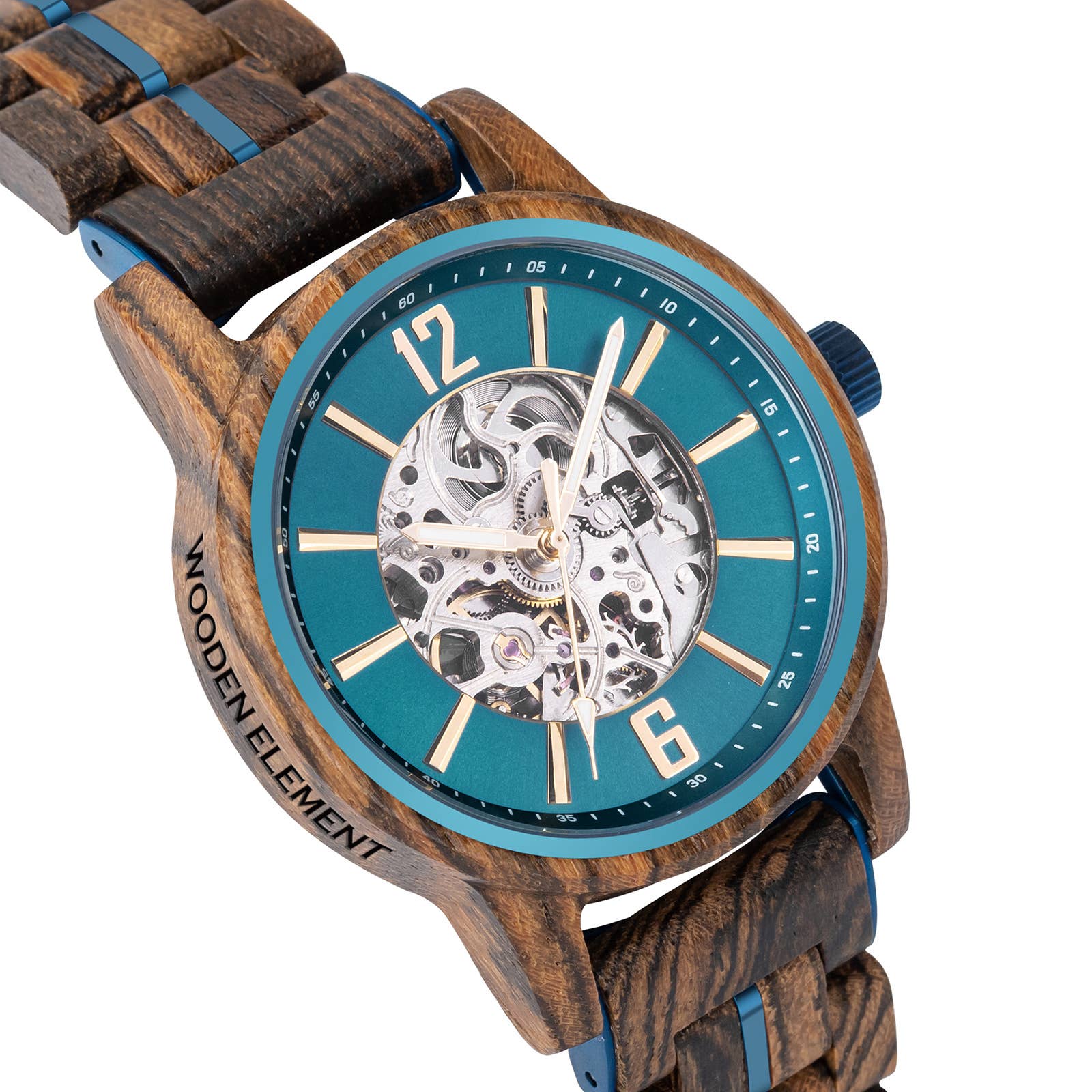 Wooden Element Blueprint Watch