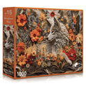 Final Piece Puzzles Final Piece Puzzles No. 15 - Wildflower Wolf