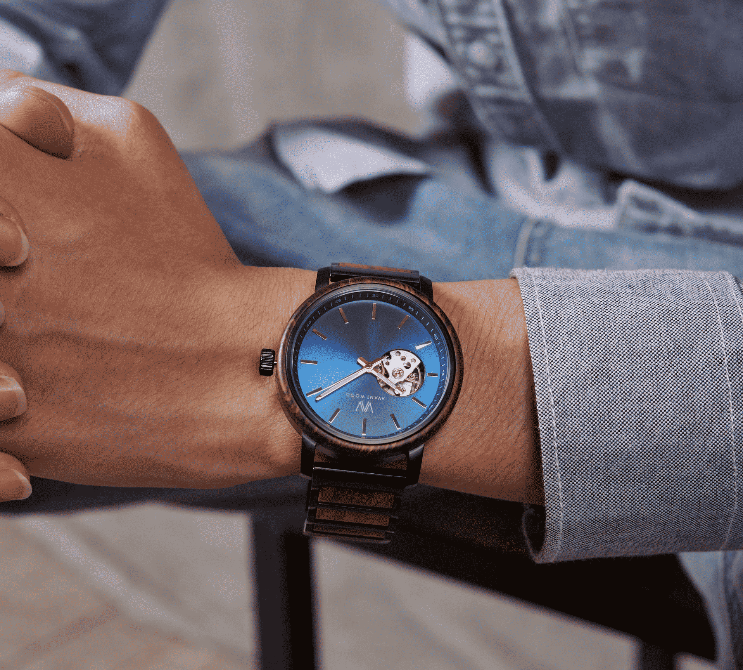 AvantWood Royal Automatic Watch