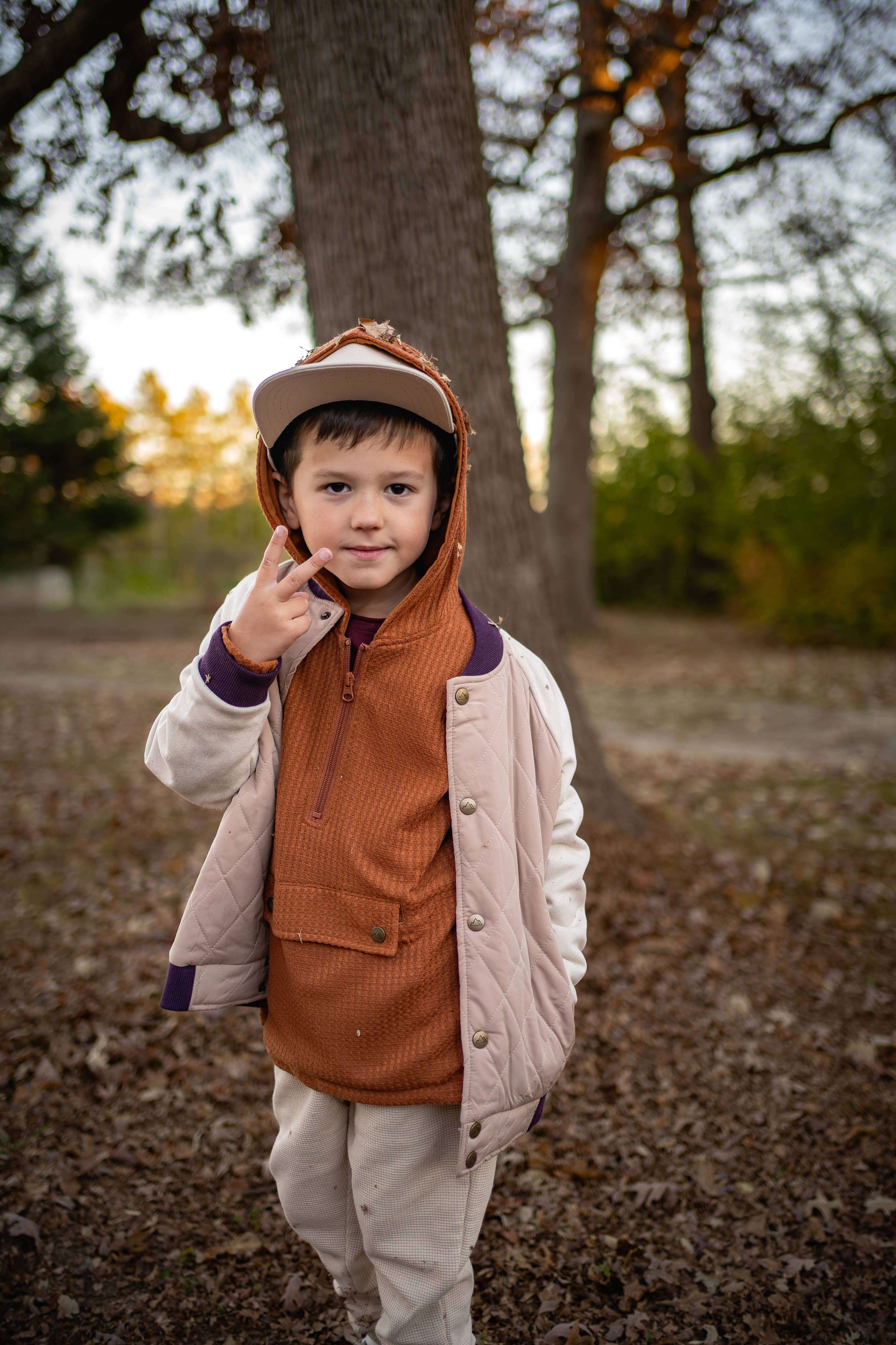 Sand and Peak Clay & Plum Bomber