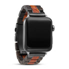 Joycoast Wood Apple Watch Band Molten - Red Sandalwood x Black Sandalwood