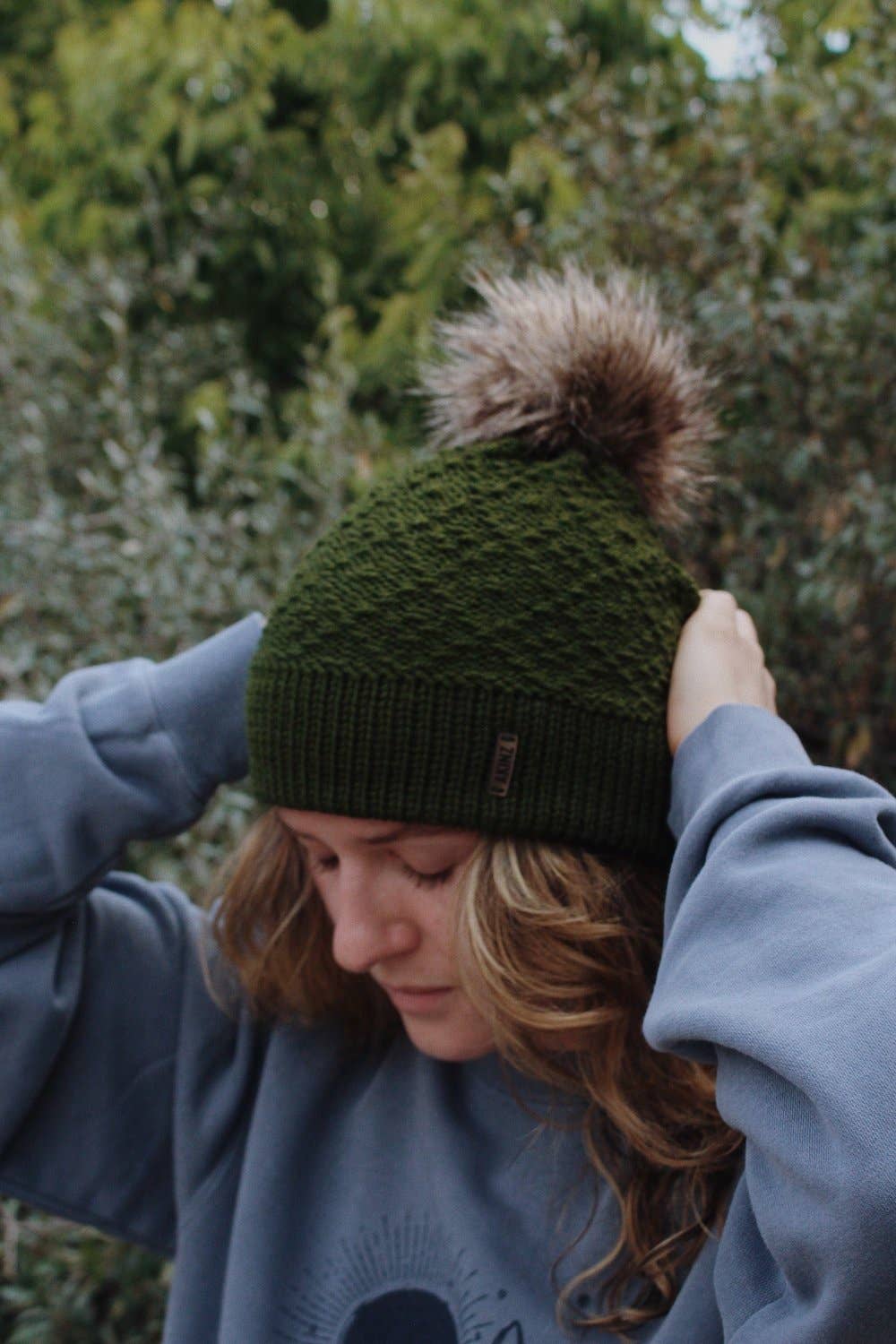 Howler Faux Fur Pom Beanie