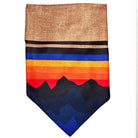 Walk-e-Woo Sport Bandana Small Mountain Blue Purple