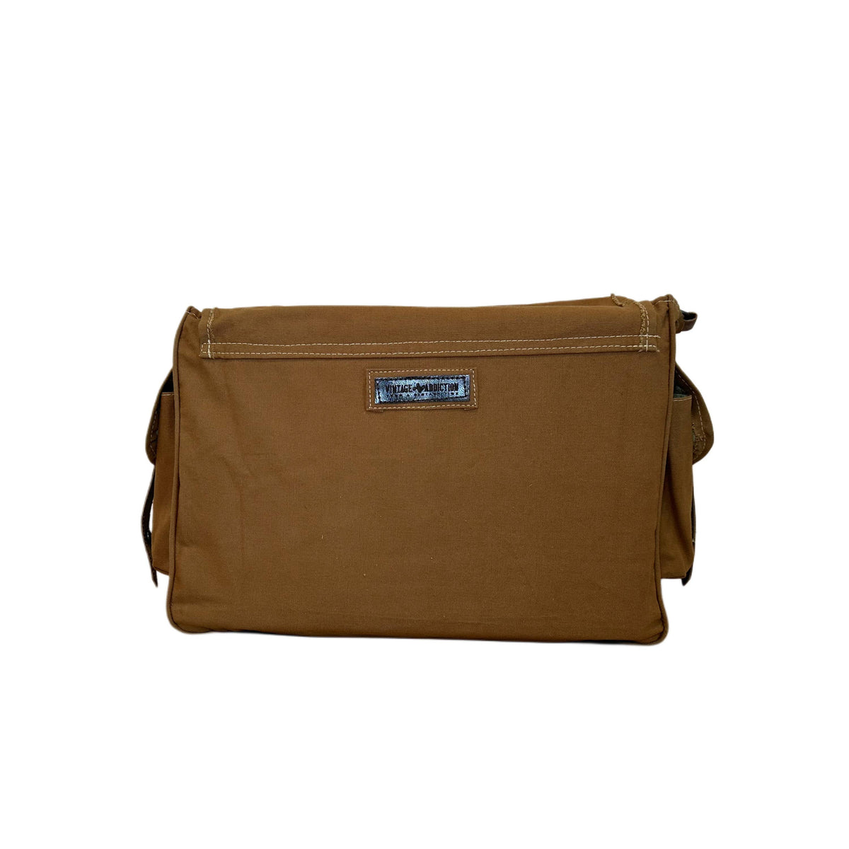 Vintage Addiction Tuscany Green Canvas Unisex Crossbody/Messenger Bag