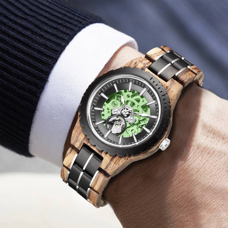 Wooden Element Axel Watch