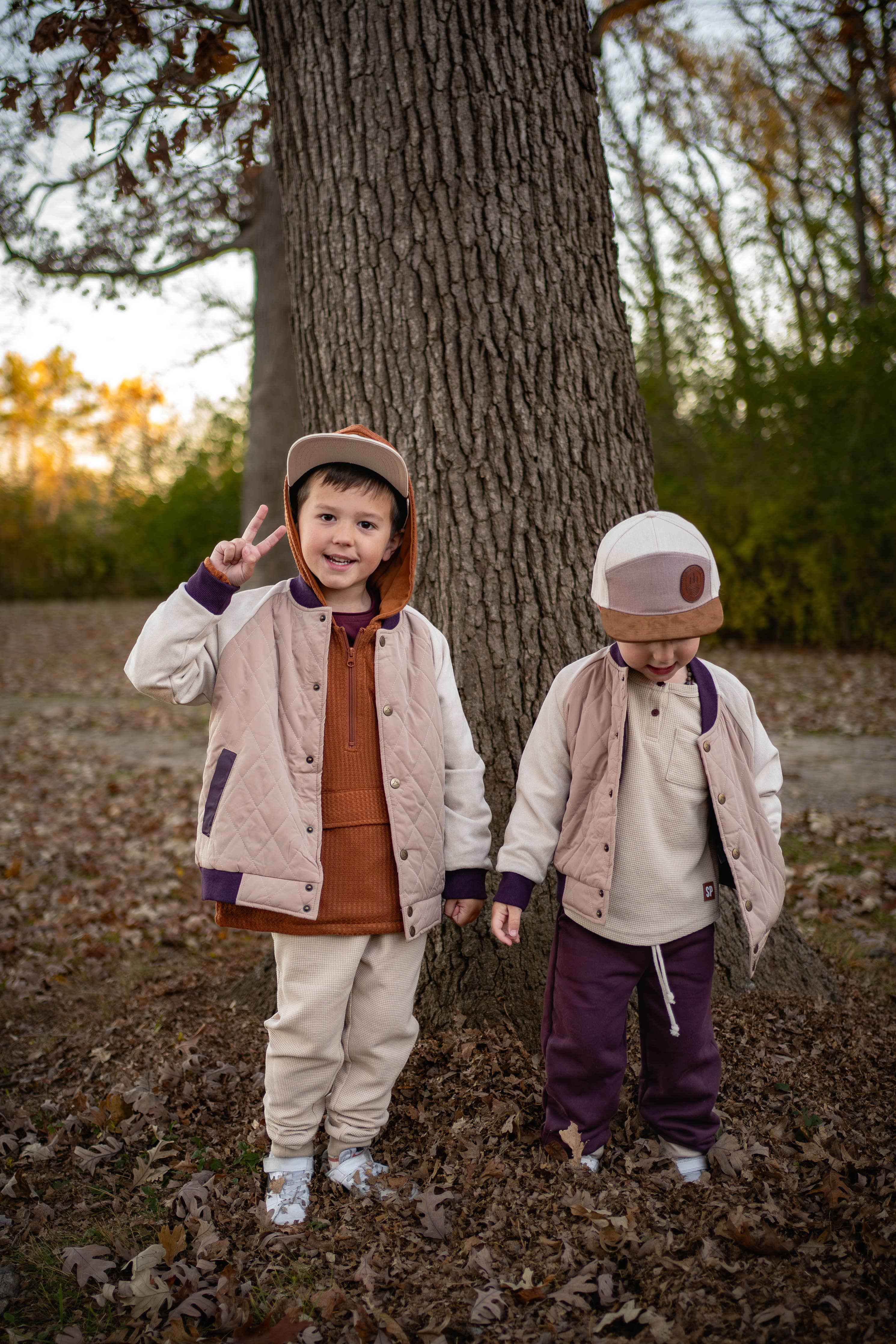 Sand and Peak Clay & Plum Bomber