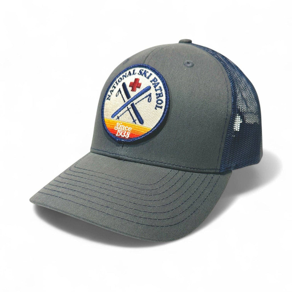Trucker Hat - Monochromatic Grey - Black