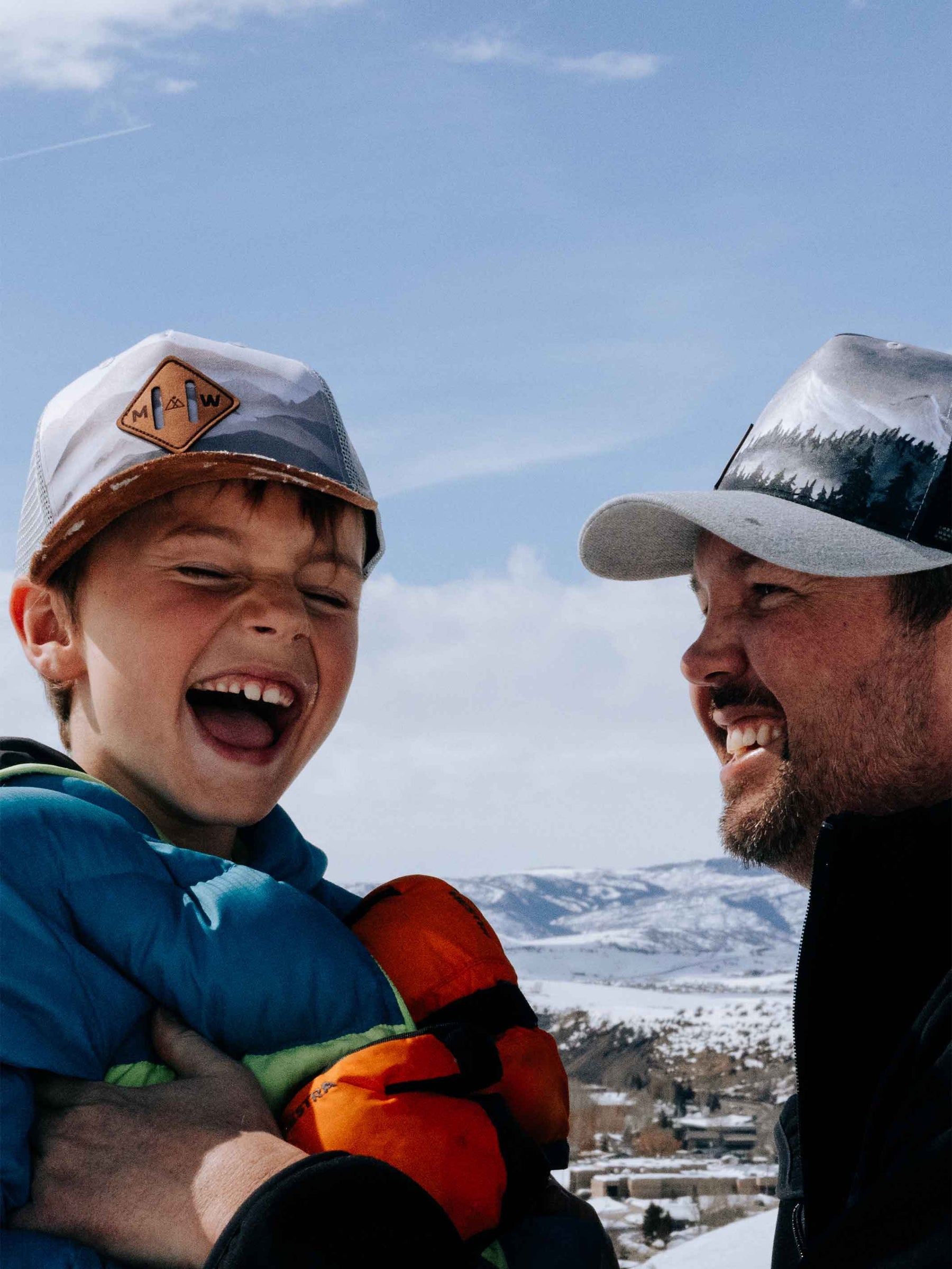 Youth Ranges Trucker - Microsuede Brim Youth Grey