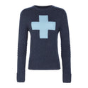 W's Cashmere Ski Race Knit Patrol Navy