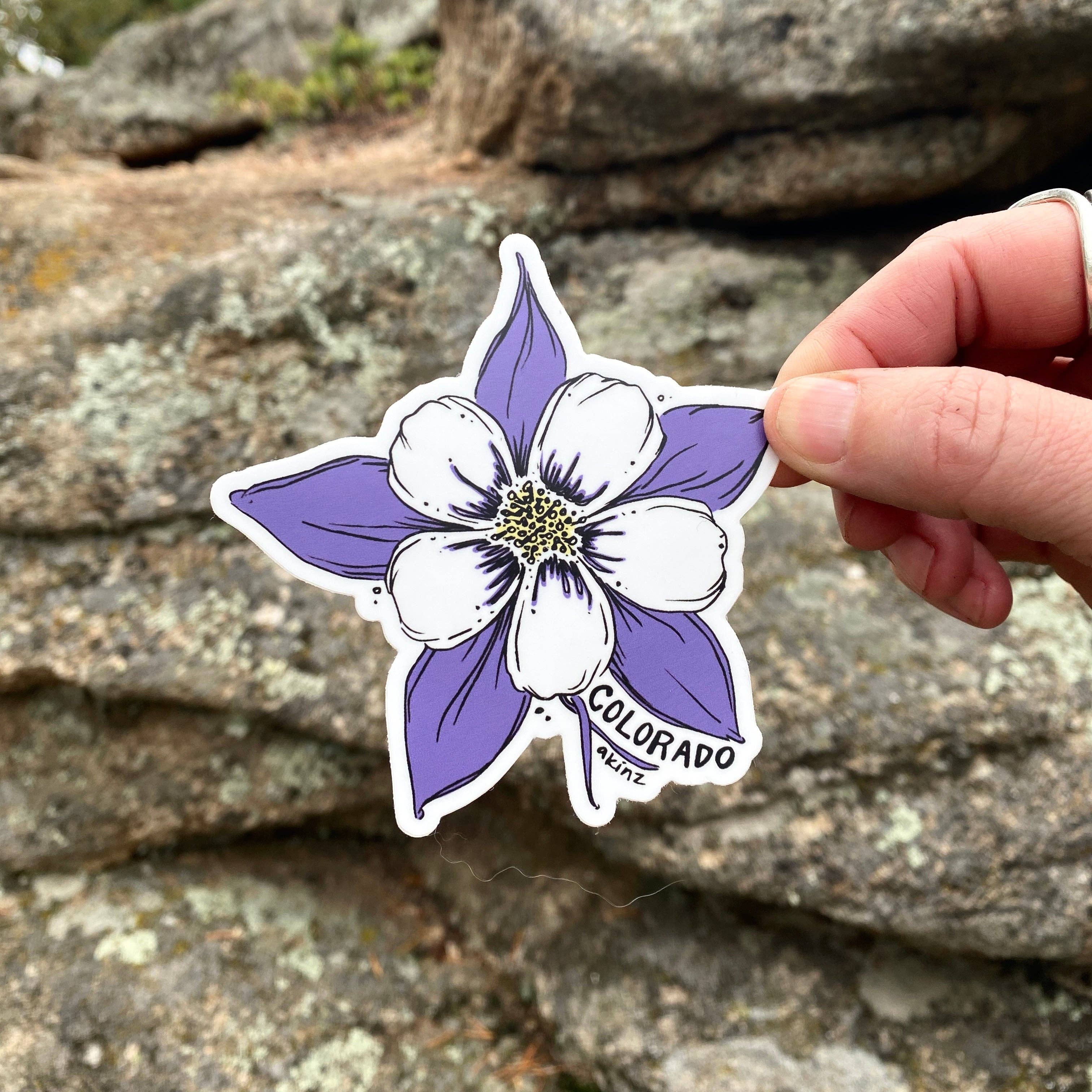 Colorado Columbine Sticker