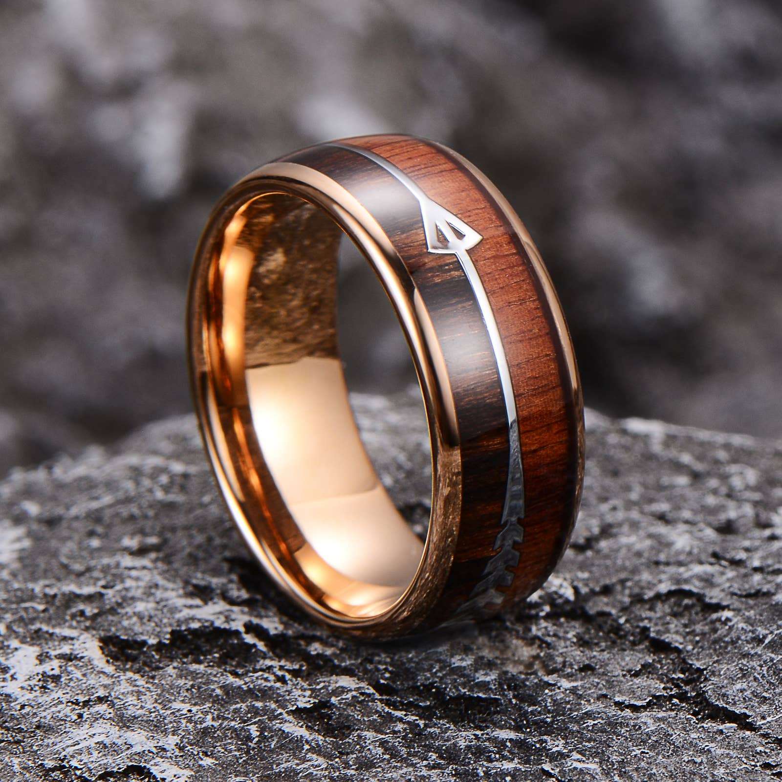 Wooden Element Texas Ring