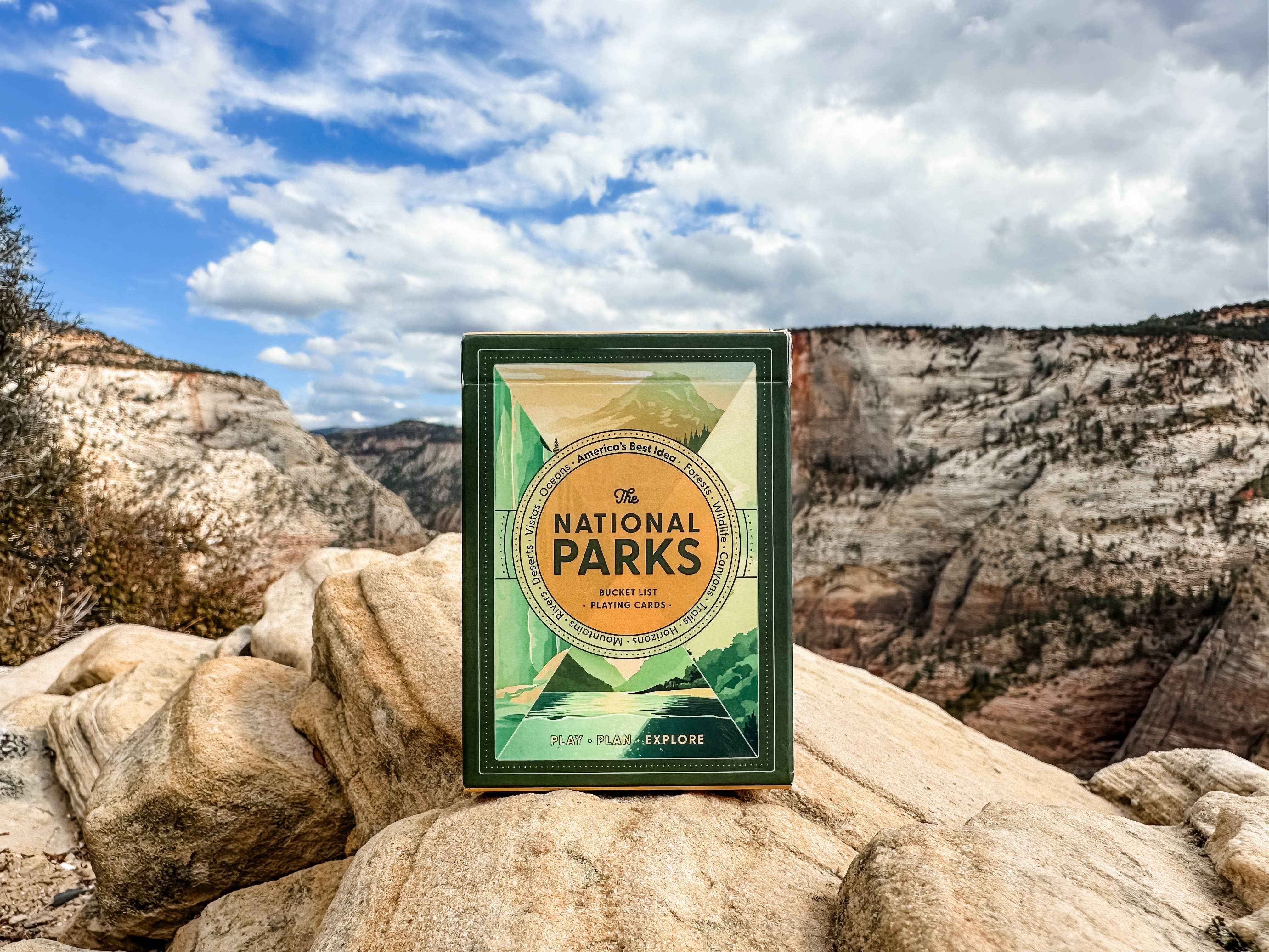 Pine + Ember The World's Best National Parks Playing Cards