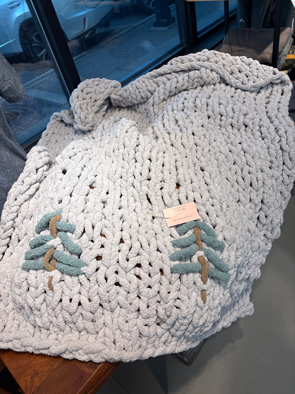 Grand Lake Hand Embroidery blankets